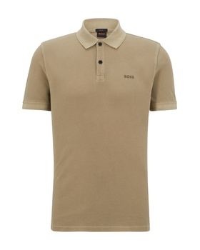 Slim-fit Poloshirt aus Baumwoll-Pique