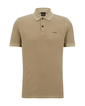 Slim-fit Poloshirt aus Baumwoll-Pique