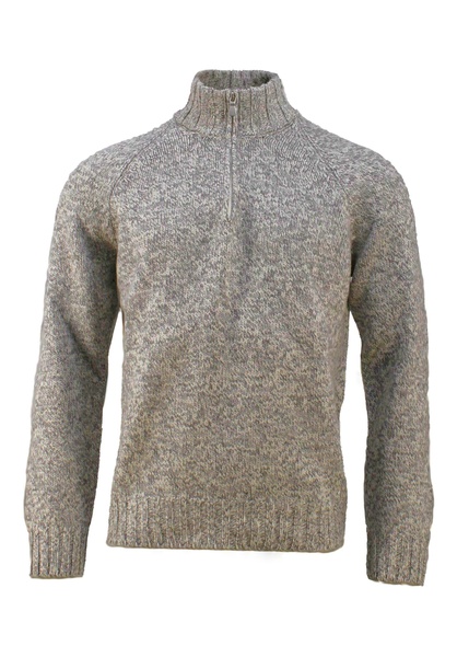 Pullover mit Halbzip