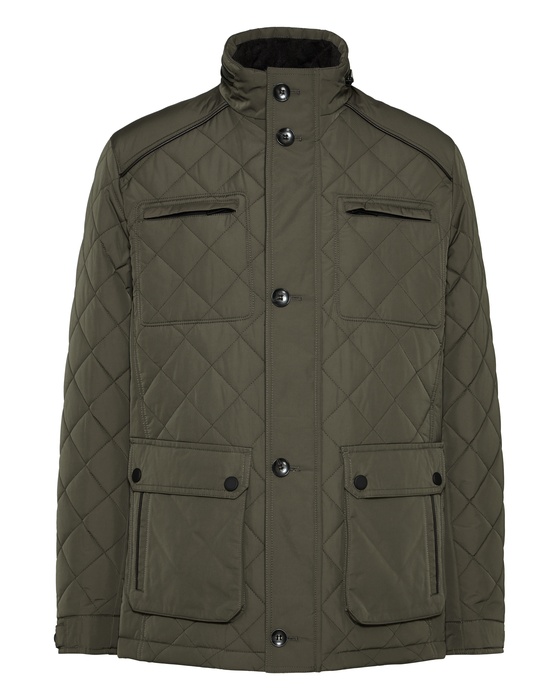 Jacke im Rautenstepp