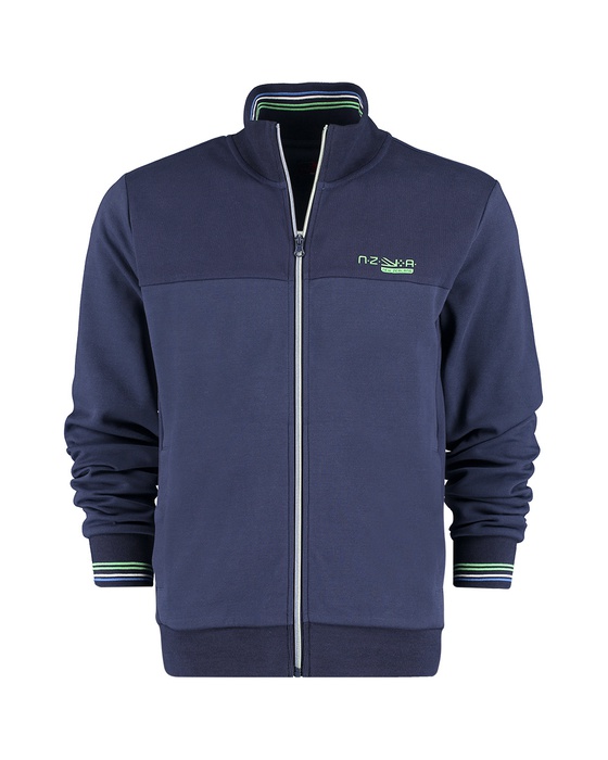 Sweatjacke mit Seitentaschen