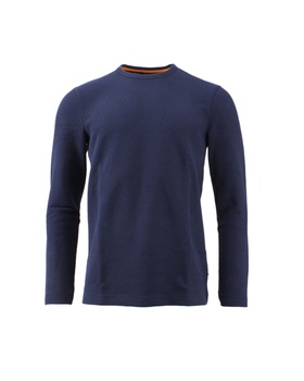 Pullover aus Baumwollmix mit Waffelstruktur
