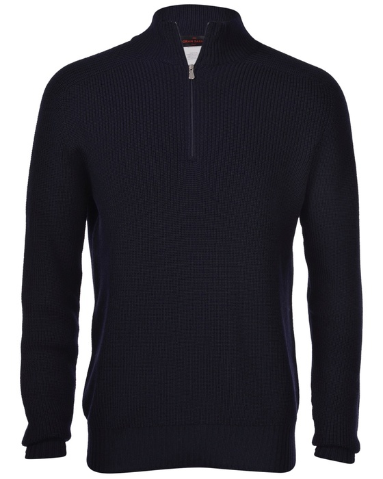 Pullover mit Zip
