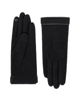 Leather Piping Touch Handschuh