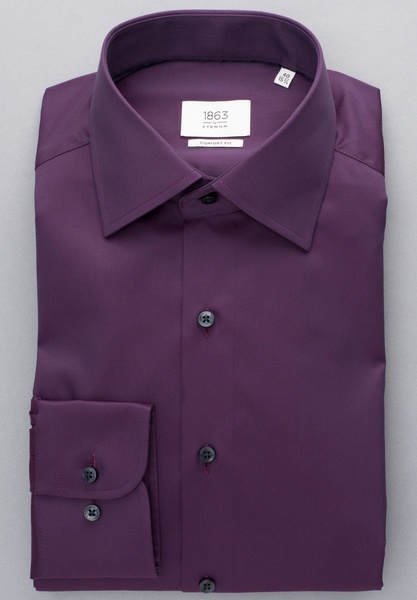 Langarm Hemd Comfort-Fit Gentle Shirt Twill